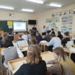 Профориентационная встреча с представителями Белорусской государственной академии авиации.