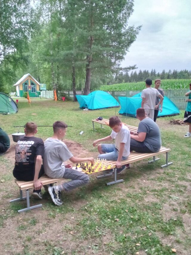 Палаточный лагерь. День 2. Экологической грамотности