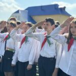 Торжественная линейка, посвященная окончанию 2023/2024 учебного года