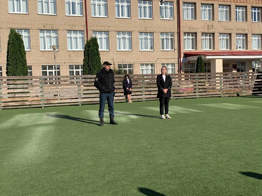 25 сентября коллектив ГУО «Средняя школа N 2 г.п. Кореличи» присоединился к проведению Единого дня безопасности, проводимого в Гродненской области