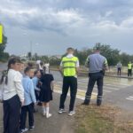 Встреча с сотрудниками ГАИ и участие в акции "Стоп-мен"